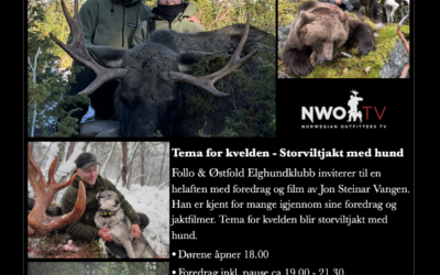 Jaktkveld Onsdag 18.06.2025 (ny dato) Bøndernes Hus Degernes